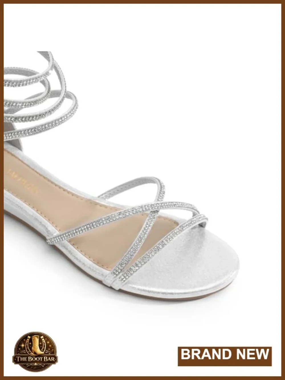 N/A strappy flat